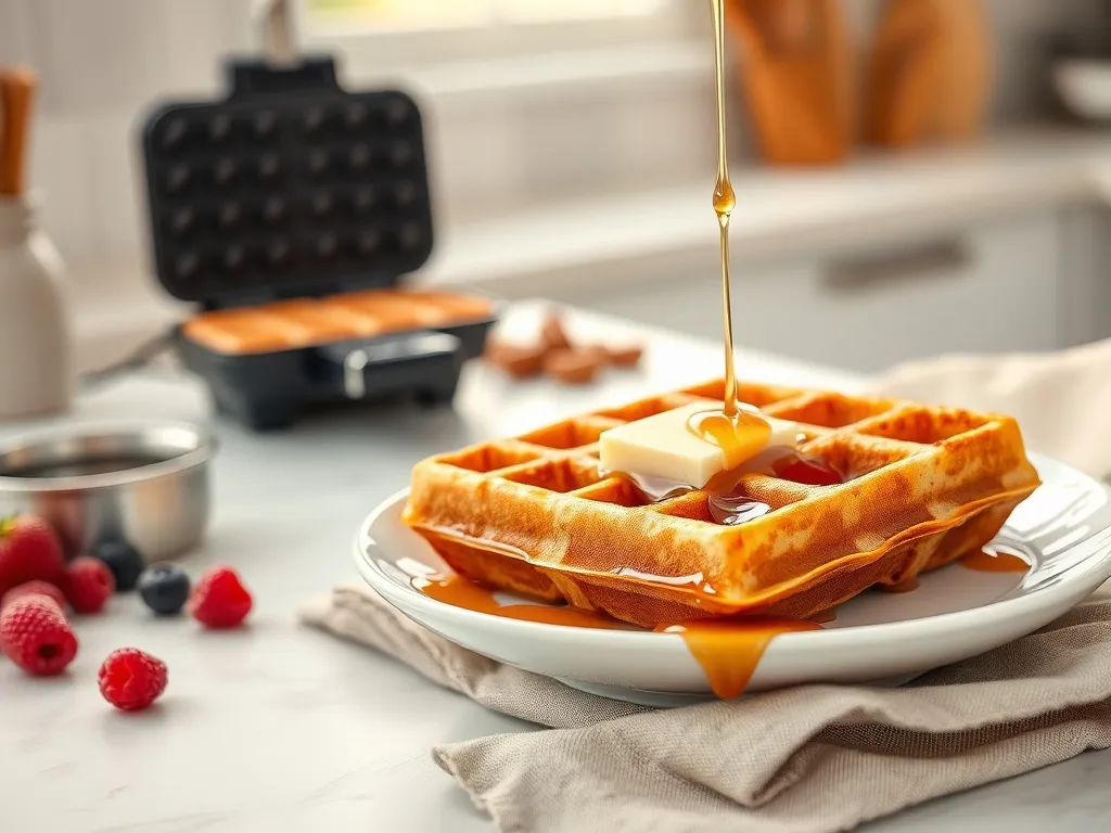 W jakiej temperaturze piec gofry?