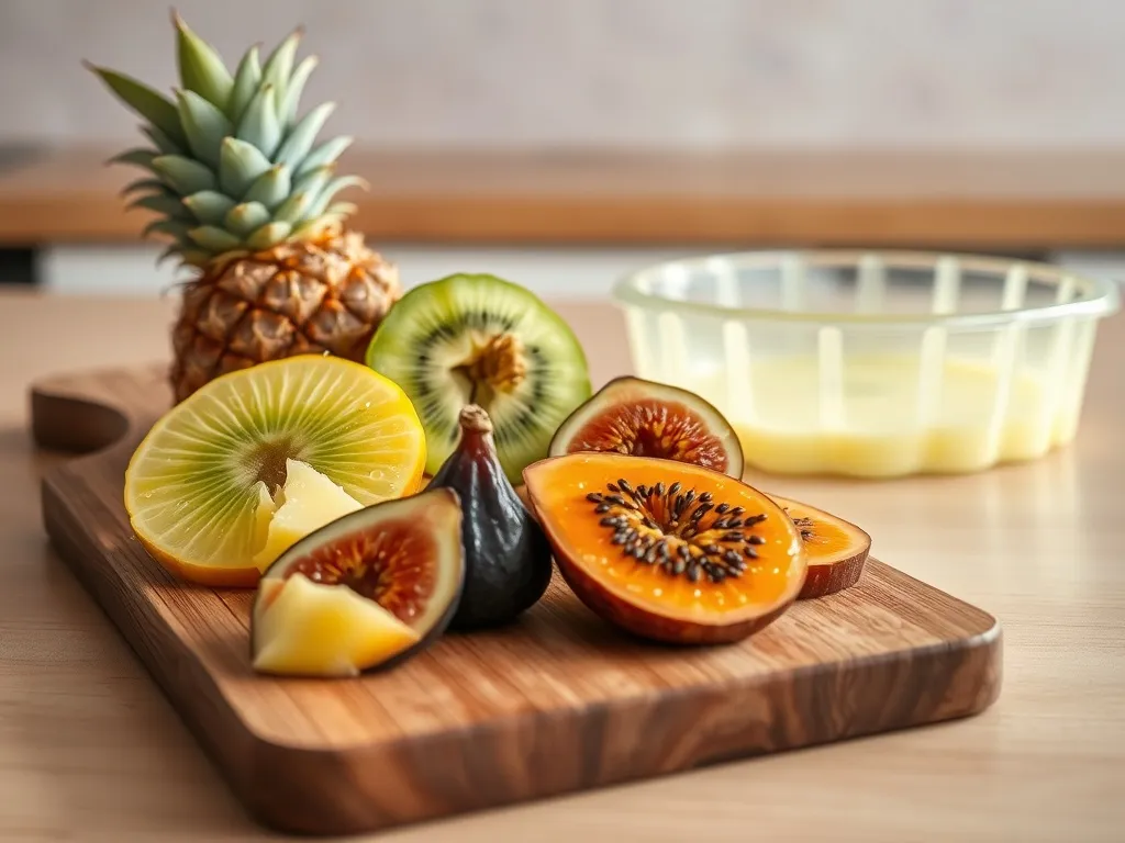 Jakich owoców nie dodawać do galaretki?