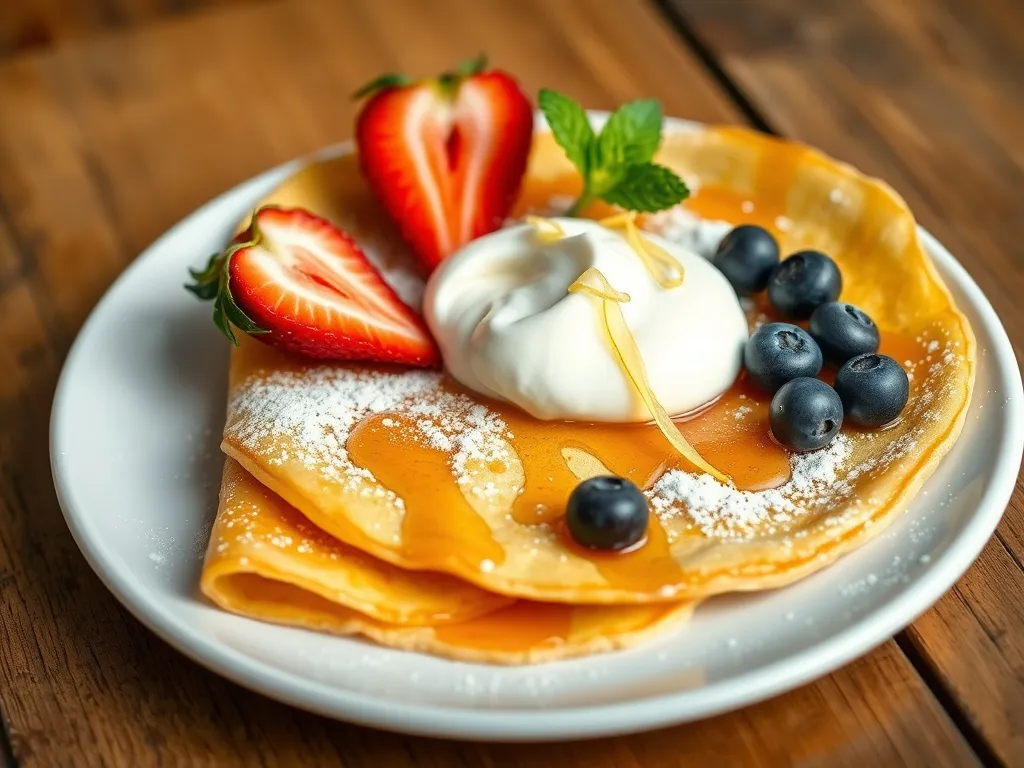 Przepis na pyszne naleśniki z mascarpone