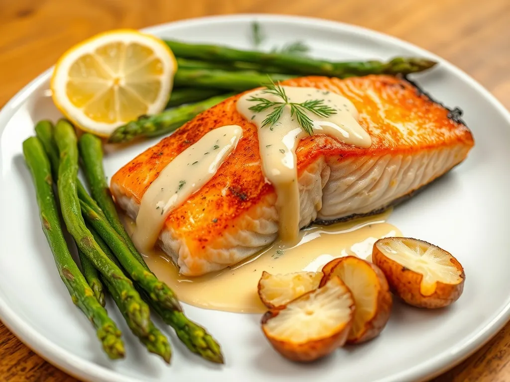 Przepis na idealny sos do łososia