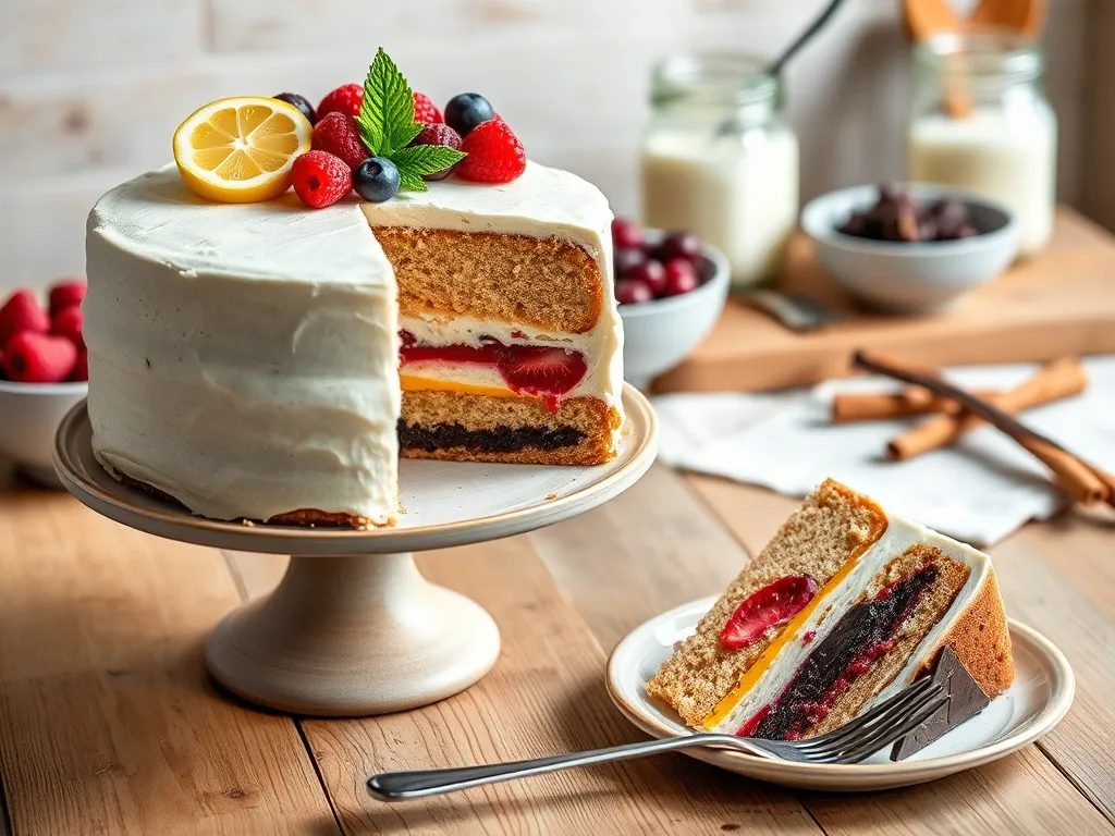 Jak łączyć smaki w torcie?