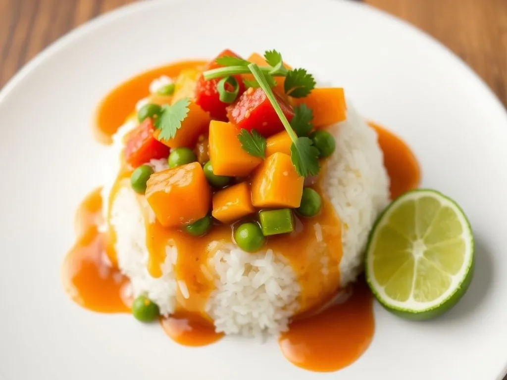 Przepis na aromatyczny sos do ryżu z warzywami