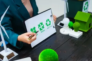 Zielony wizerunek firmy